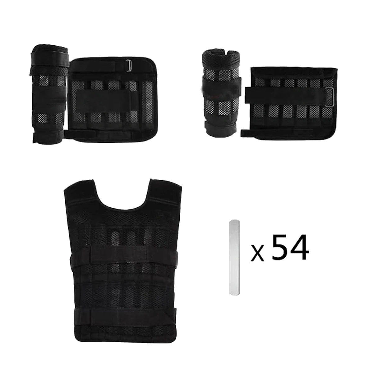 Gilet Lesté - Poids Chevilles et Poignets