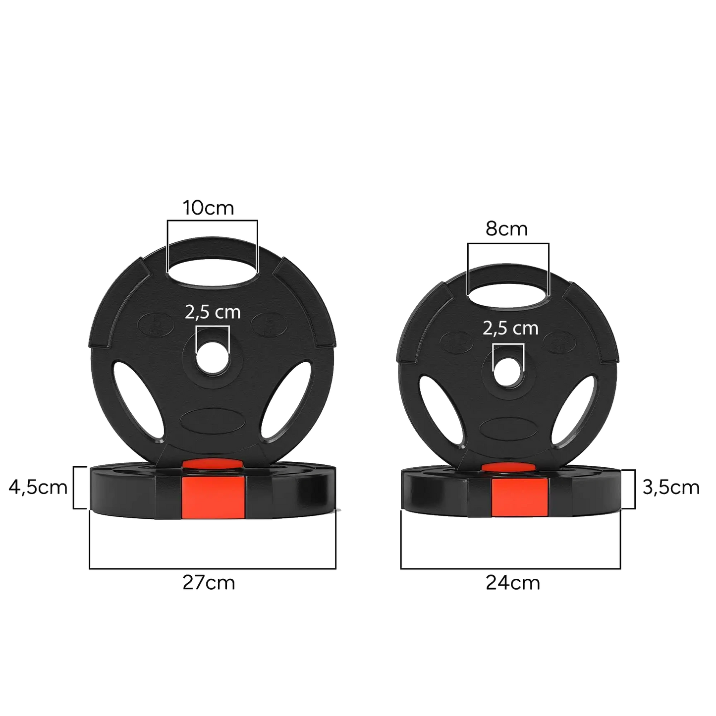 Disques Musculation - Set de 4