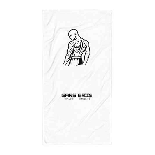 Serviette Gars Gris