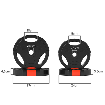 Disques Musculation - Set de 4